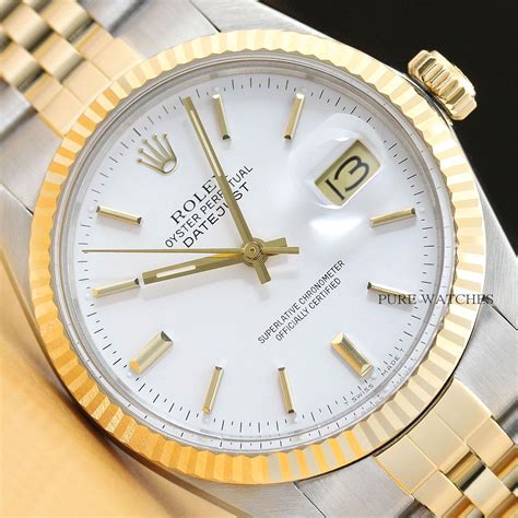 used rolex men's stainless